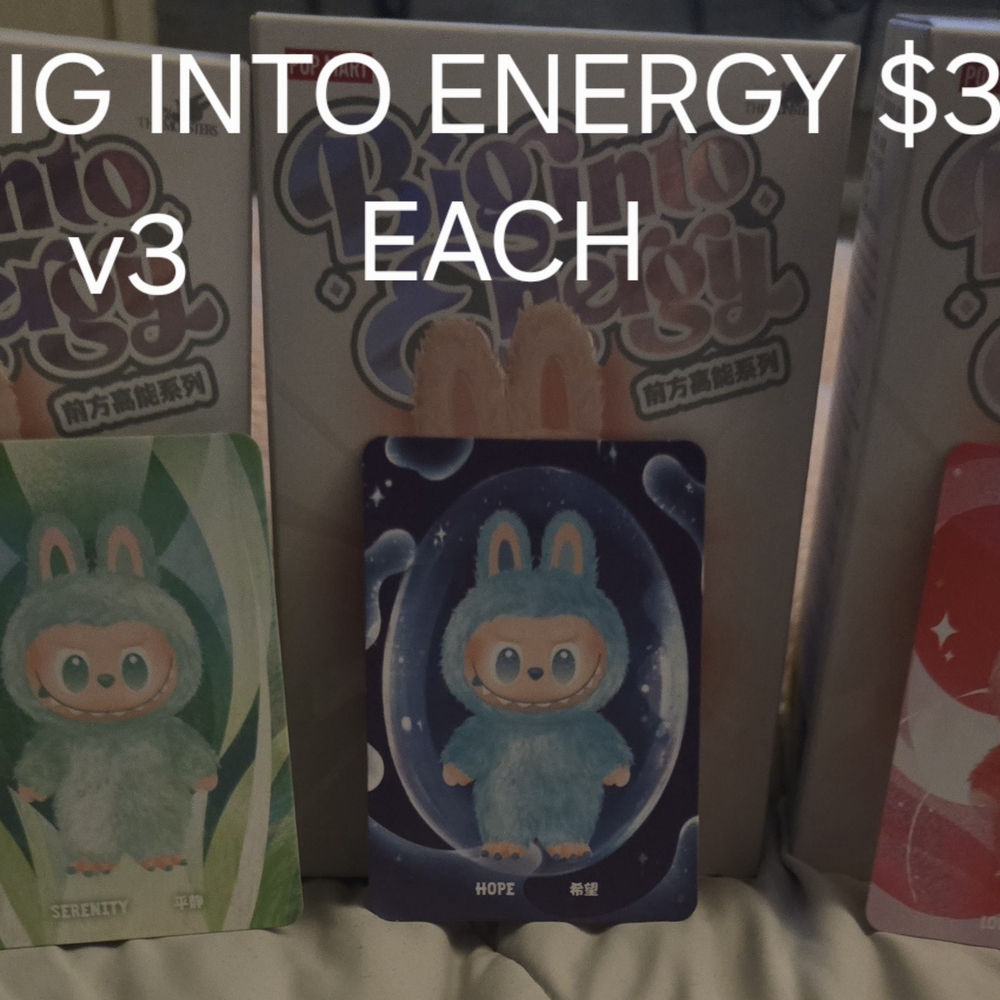 Big Into Energy Labubu